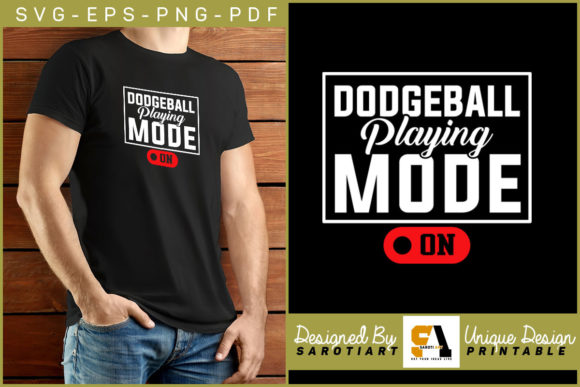 Dodgeball Playing Mode On: More Than Just a T-Shirt Design
