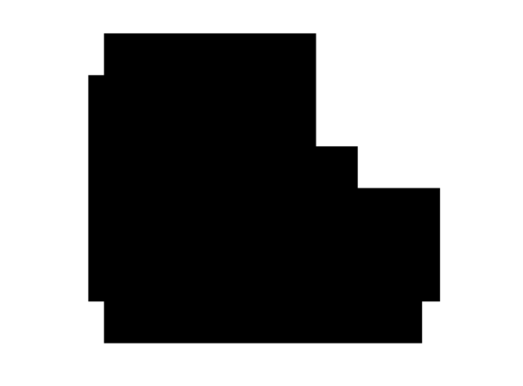 Mono Blocky Bitmap Letter L: Your Go-To Asset for Retro Style Projects