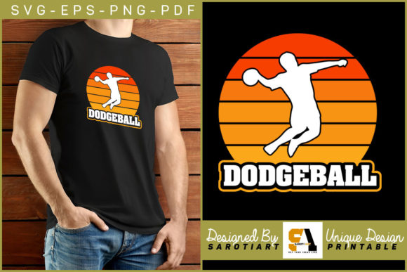 The Dodgeball Retro T-Shirt: From Digital File to Cultural Expression