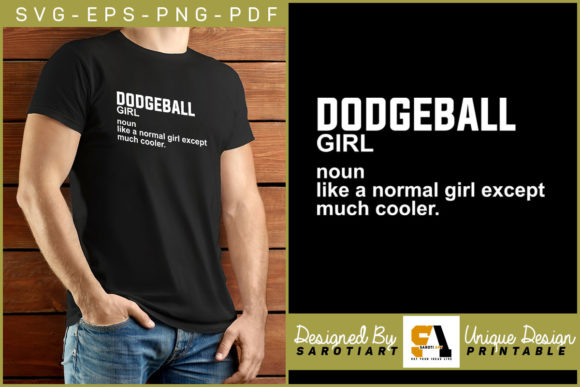 Your Perfect Dodgeball Gear Starts Here: The Dodgeball Definition Printable T-shirt